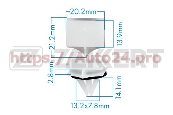 BE-2551 Zekkert для GENERAL MOTORS 11518357