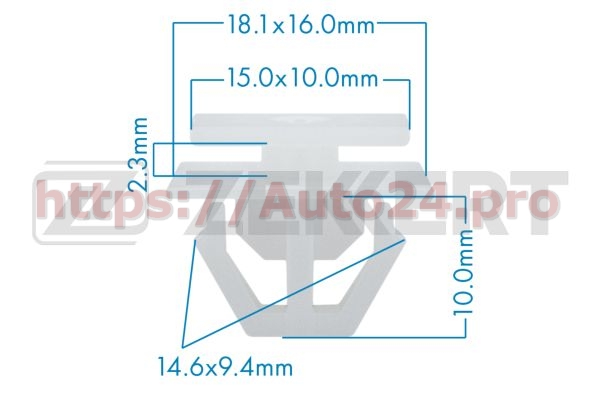 BE-2607 Zekkert для ТагАЗ 7955706000