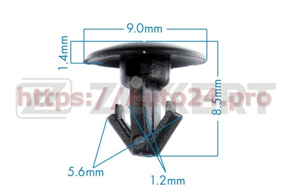BE-2676 Zekkert для Mazda BP4K-58-762
