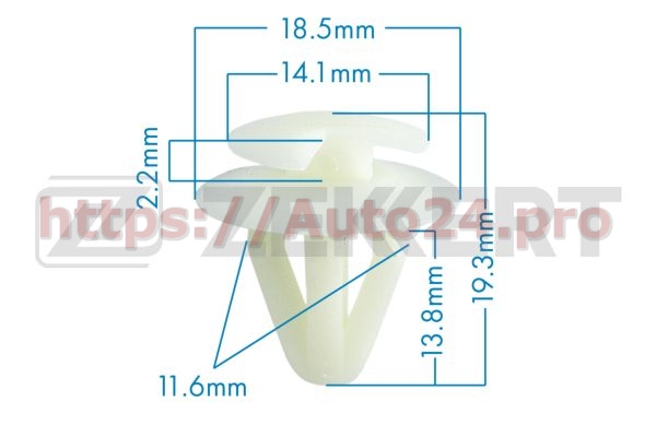 BE-2680 Zekkert для Toyota 62581-14020
