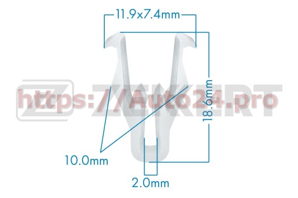 BE-2683 Zekkert для Mitsubishi MQ907568