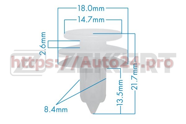 BE-2701 Zekkert для Chrysler 6505539AA