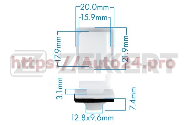 BE-2786 Zekkert для Honda 91514-SAA-003
