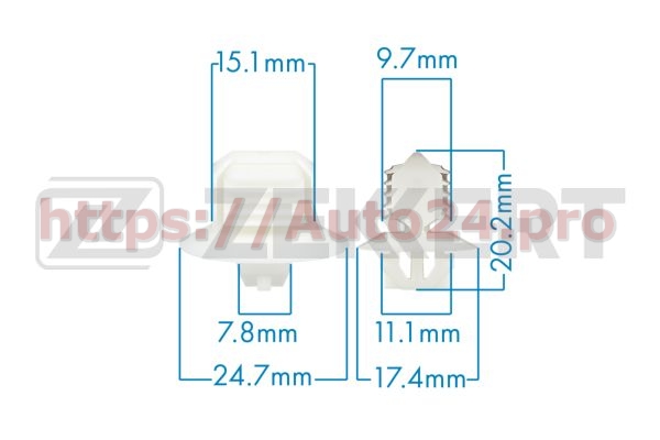 BE-2906 Zekkert для VAG 6N0867276