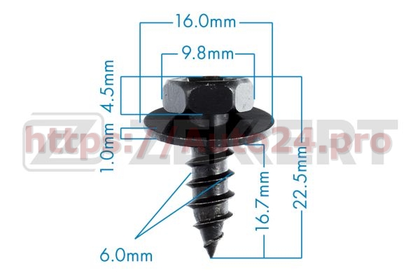 BE-3024 Zekkert для Toyota 90159-60498