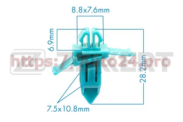 BE-3062 Zekkert для Toyota 75491-60011