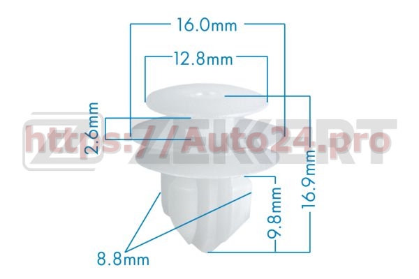 BE-3115 Zekkert для Toyota 62217-13010