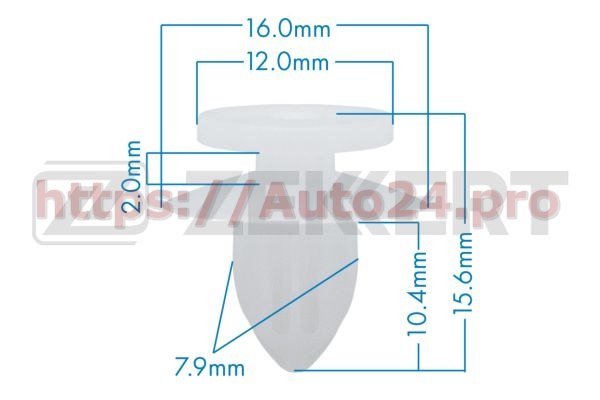 BE-3436 Zekkert для Mitsubishi MU000573