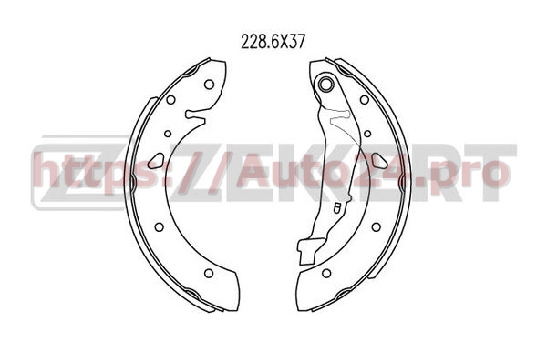 BK-4022 Zekkert для TOYOTA 0449505020