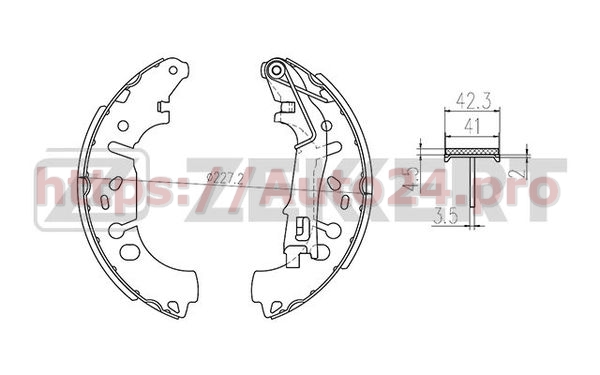 BK-4031 Zekkert для ALFA ROMEOFIATLANCIA 77365620