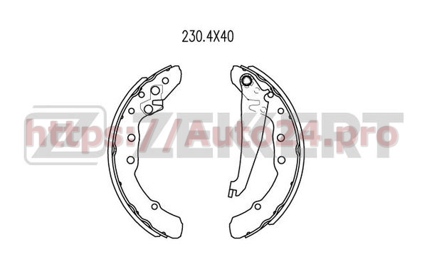 BK-4036 Zekkert для VAG 357609526C