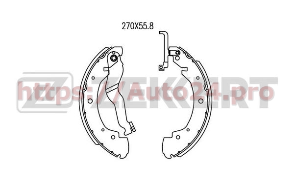 BK-4052 Zekkert для VAG 701609531A
