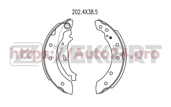 BK-4058 Zekkert для RENAULT 7701208111