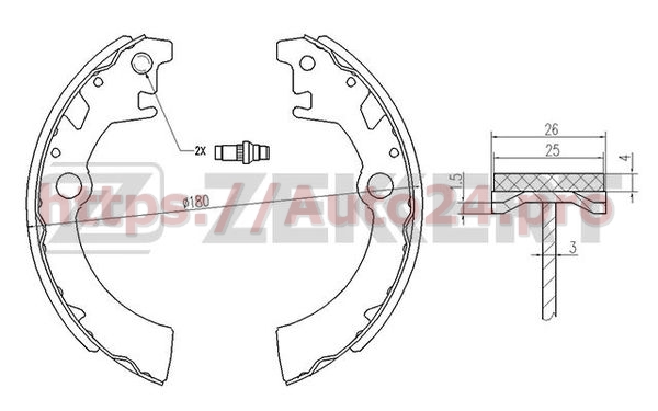 BK-4102 Zekkert для SUZUKI 5320070821