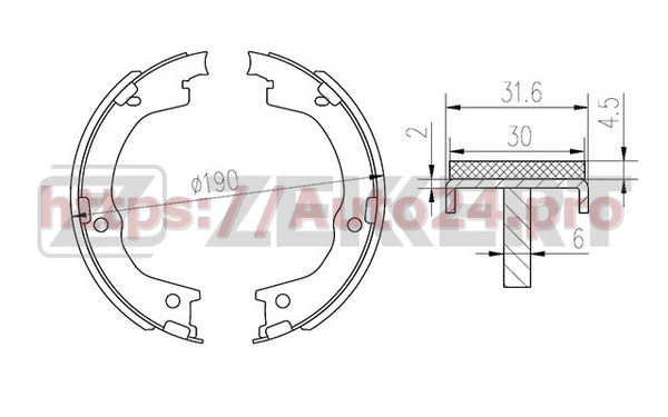 BK-4105 Zekkert для HYUNDAI 583503AA10