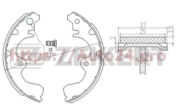 BK-4117 Zekkert для TOYOTA 4763010080