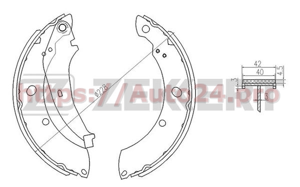 BK-4125 Zekkert для CHRYSLER 5140710AA