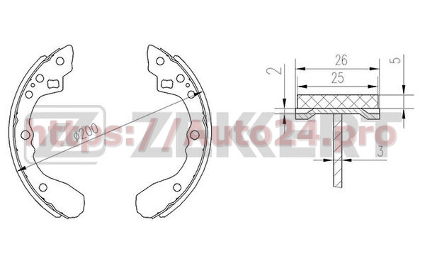 BK-4128 Zekkert для KIA 583051MA00