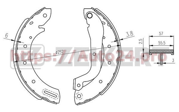 BK-4133 Zekkert для NISSAN 440600F025