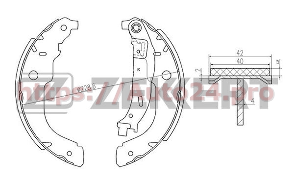 BK-4139 Zekkert для DS 4241N3