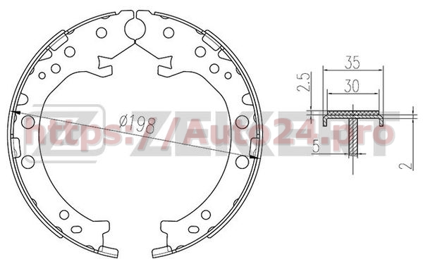 BK-4140 Zekkert для HONDA 43053S9AE51