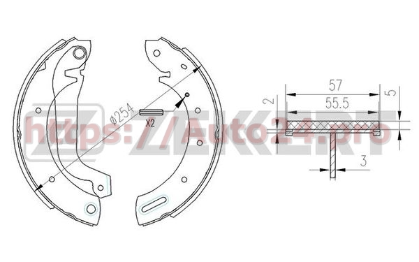 BK-4142 Zekkert для NISSAN 440600F001