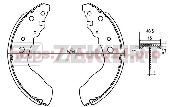 BK-4153 Zekkert для SUZUKI 5321177811