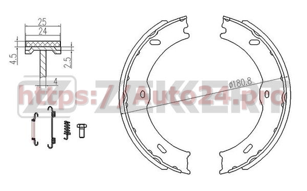 BK-4166 Zekkert для VAG 2E0698525