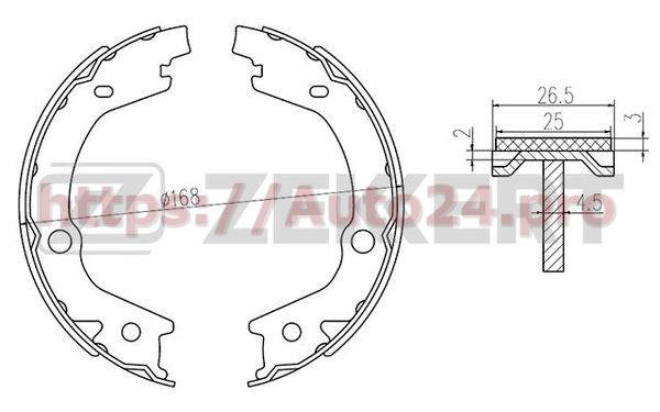 BK-4198 Zekkert для SSANGYONG 4833A21000