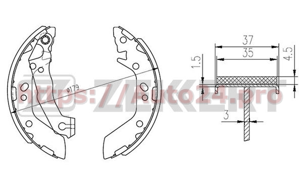 BK-4219 Zekkert для HYUNDAI 5830525A00