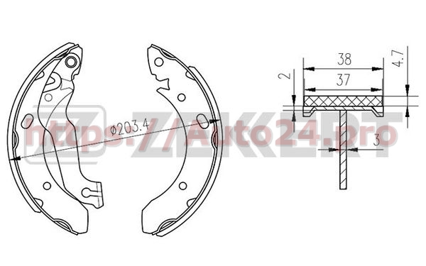 BK-4220 Zekkert для HYUNDAI 5830528C00