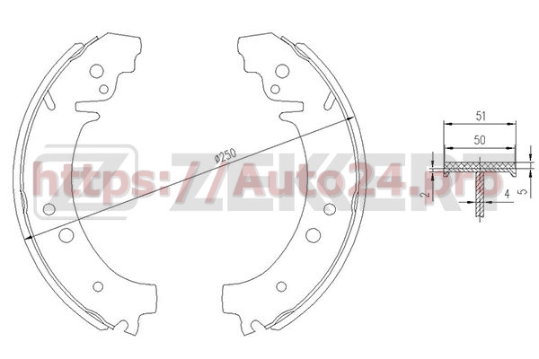 BK-4273 Zekkert для LADA 2101350210501