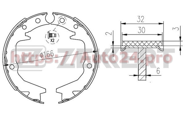 BK-4280 Zekkert для MITSUBISHI MR129855