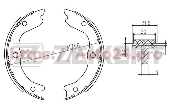 BK-4300 Zekkert для NISSAN 440608H725