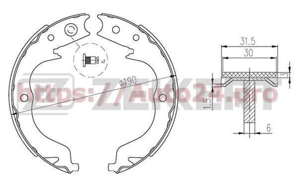 BK-4307 Zekkert для MITSUBISHI MR955706