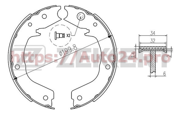 BK-4439 Zekkert для MITSUBISHI MR535718