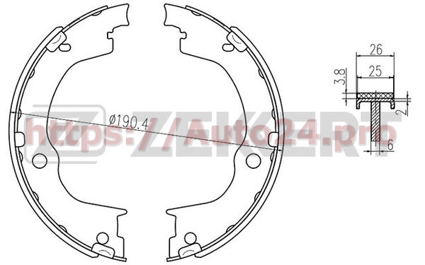 BK-4441 Zekkert для VAUXHALL 4804801