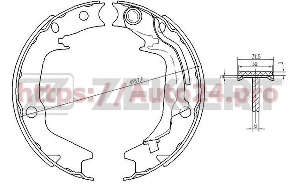 BK-4442 Zekkert для HYUNDAI 5835038A10