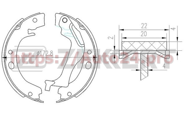 BK-4444 Zekkert для TOYOTA 0449502190