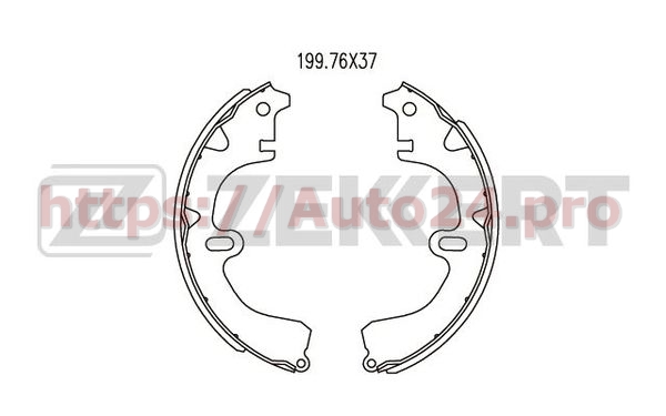 BK-4457 Zekkert для TOYOTA 4763020190