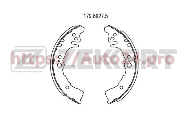 BK-4464 Zekkert для TOYOTA 0449559010