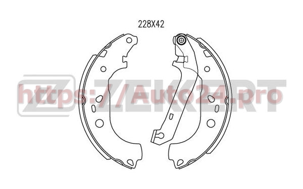 BK-4469 Zekkert для FORD 1347420