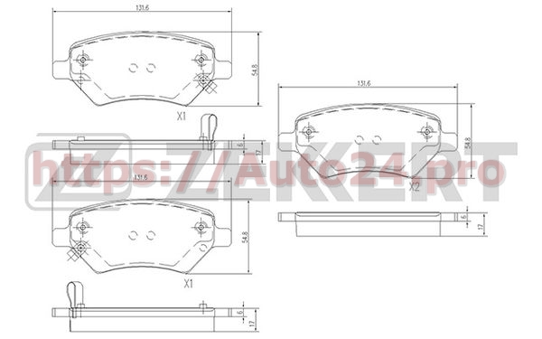 BS-1001 Zekkert для CHERY M113501080