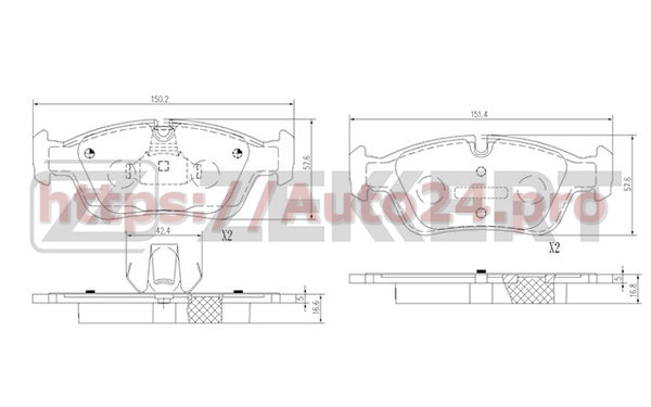 BS-1016 Zekkert для BMW 1164500
