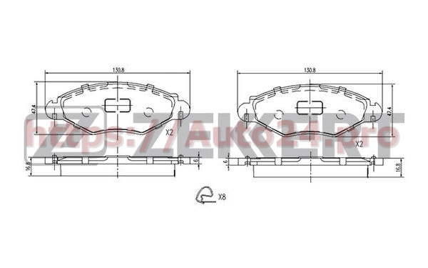 BS-1034 Zekkert для CITRO?NPEUGEOT E172131