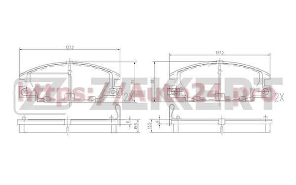 BS-1101 Zekkert для OPEL 97114300