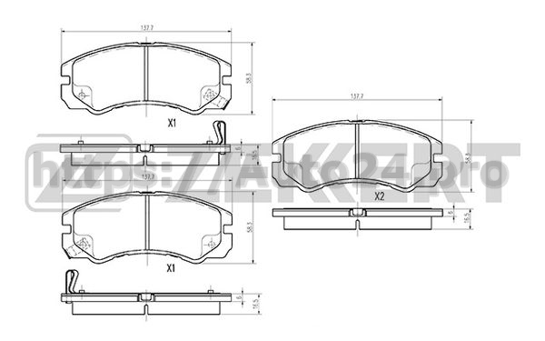 BS-1111 Zekkert для ISUZU 8970700790