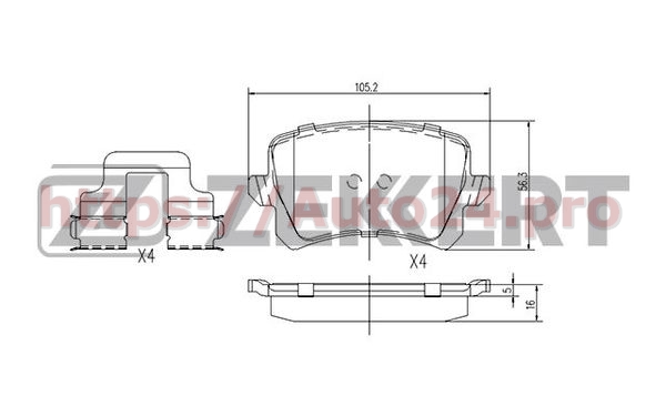 BS-1168 Zekkert для VAG JZW698451G