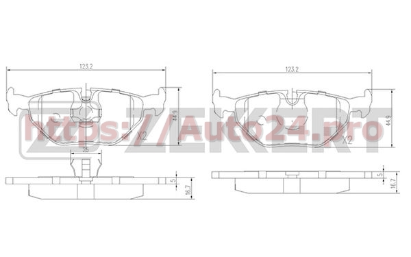 BS-1232 Zekkert для BMW 1160341