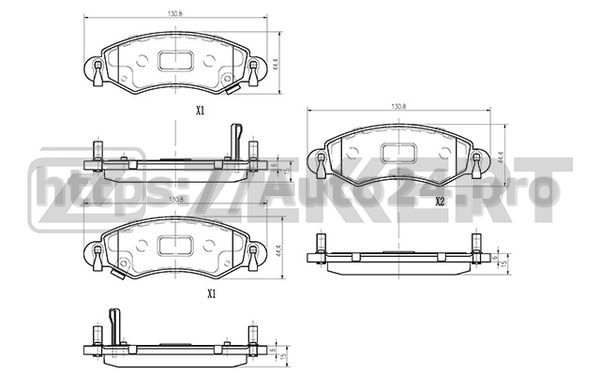 BS-1239 Zekkert для SUZUKI 5581083E00